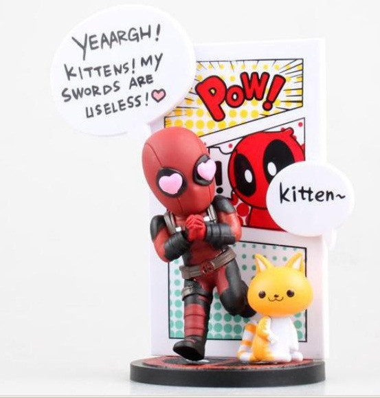 Міні фігурка Біст Кінгдом Дедпул Beast Kingdom Deadpool Jump Out 4th Wall Mini Egg Attack см14 DР 10.006