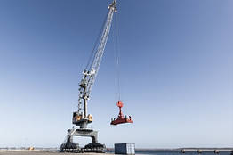 Мобільні портальні крани Liebherr серії LPM Німеччина