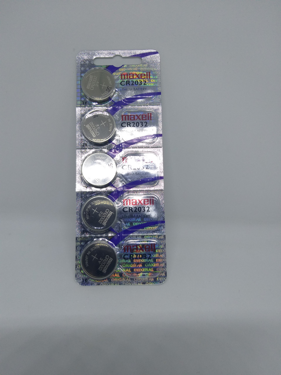 Батарейка Maxell CR2032 3V 200mAh для годинників, літієва, 1 шт.