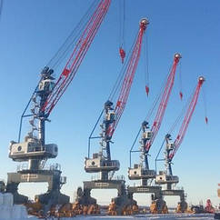 Портальний поворотний кран Liebherr LPS 180 Німеччина