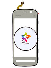 Оригінальний Сенсор (Тачскрін) для Nokia 5235 (Білий)