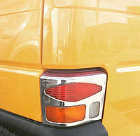 Накладки на задние стопы Volkswagen CaravelleT4 1990-2003 (нержавейка)