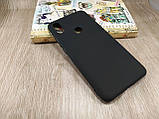 SMTT чохол бампер для Xiaomi redmi S2 — чорний матовий TPU, фото 4