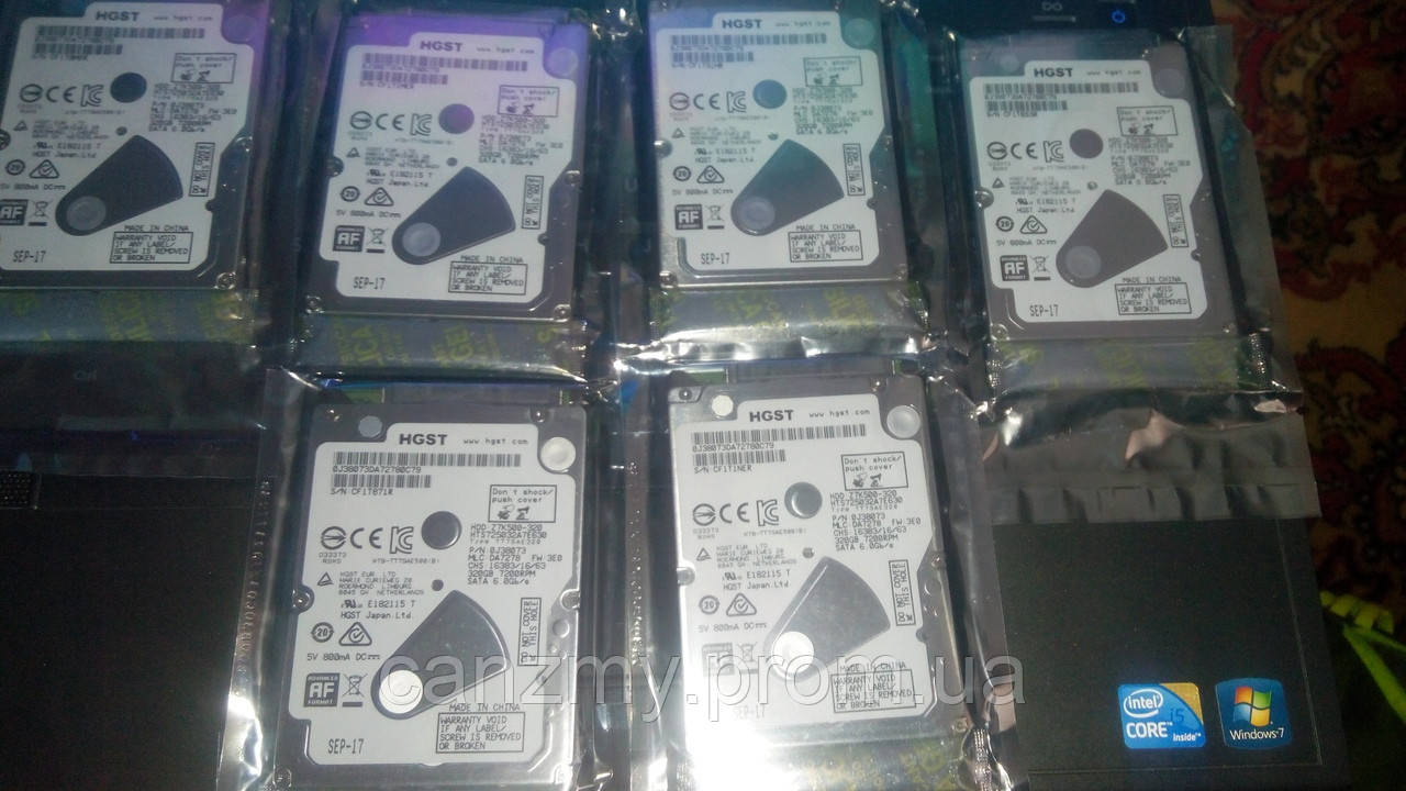 Вінчестер HDD HGST 320GB 7200rpm 2.5" HD Hitashi SATA3 6.0Gb/s — Купить ...