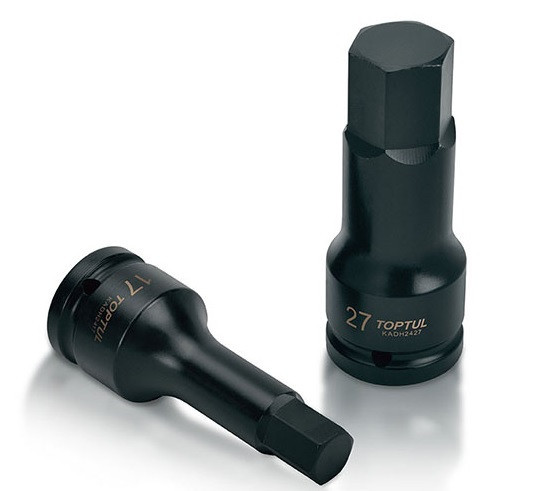 Голівка ударна 3/4" HEX 27мм Toptul KADH2427