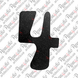 64.104.01 Цифра "4" 120х3