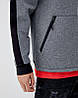 Куртка худі Pull and Bear - Сірого кольору з неопрену на флісовой основі (весна-осінь), фото 5