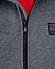 Куртка худі Pull and Bear - Сірого кольору з неопрену на флісовой основі (весна-осінь), фото 6