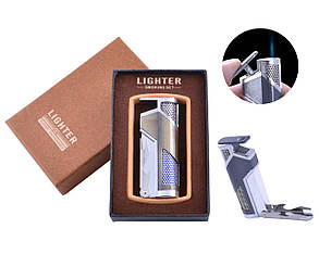 Запальничка подарункова в коробочці LIGHTER XT-53 з відкривачкою, фото 3