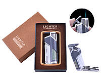 Зажигалка подарочная в коробочке LIGHTER XT-53 с открывалкой