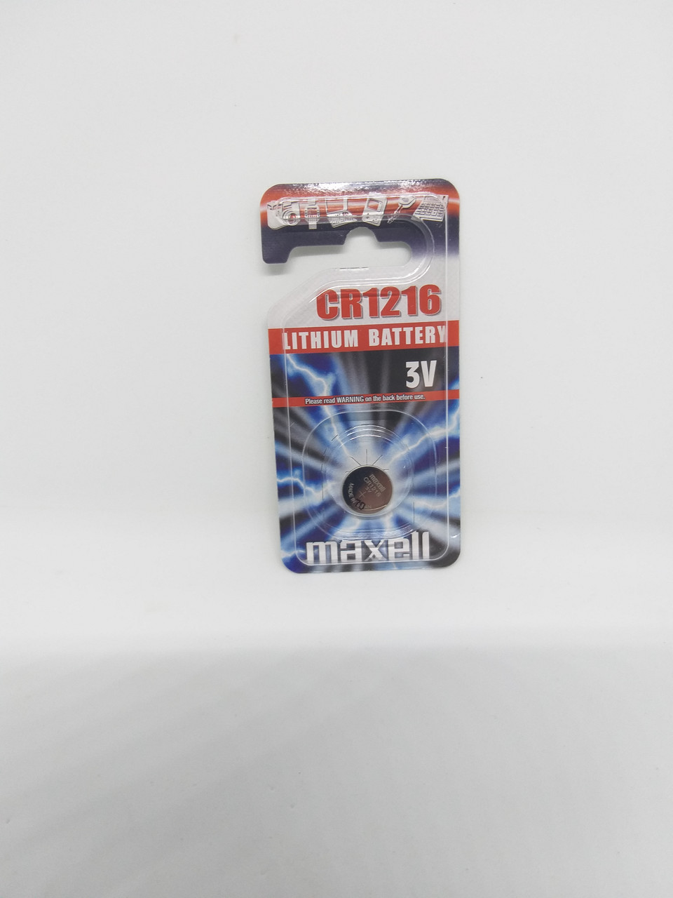 Батарея для годинника. Maxell CR1216 3.0 V 36mAh 12.5x1.6mm Літієва, фото 1