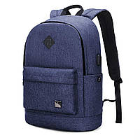 Городской влагозащищённый рюкзак для ноутбука до 15,6" Arctic Hunter B00290, 20л Синий