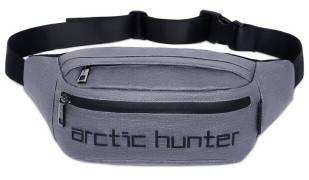 Зручна вологозахищена сумка на пояс (бананка) Arctic Hunter YB14000-1