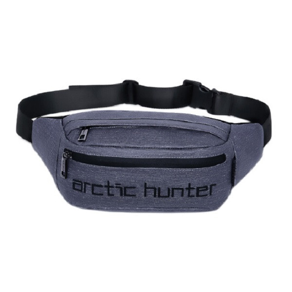 Зручна вологозахищена сумка на пояс (бананка) Arctic Hunter YB14000-1 Синій