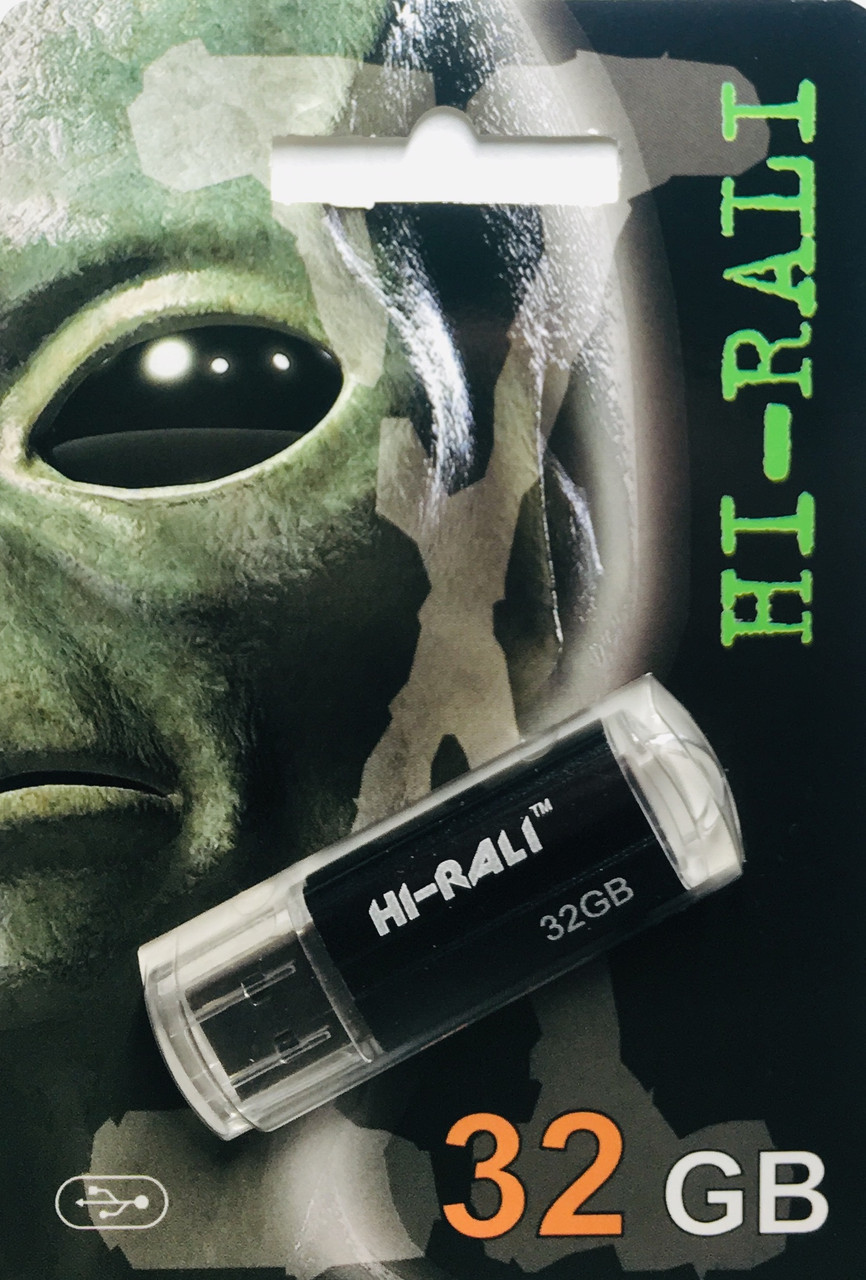 Флеш накопичувач 32 Gb Hi-Rali black