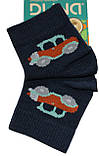 Шкарпетки дитячі, темно-сині з машинками, розмір 8-10, Дюна, фото 2