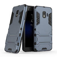 Чохол для Samsung J260 / J2 Core 2018 Hybrid Armored Case темно-синій