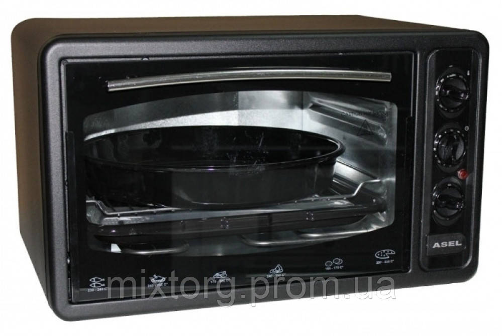 Электрическая Духовка ASEL AF - 0123 Объёмом 40 Литров , Турция ...