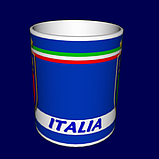 Кружка футбольна / чашка з принтом футбол збірна Італії, фото 3