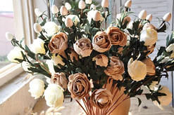 Чайна троянда з фоамірана(латекса)