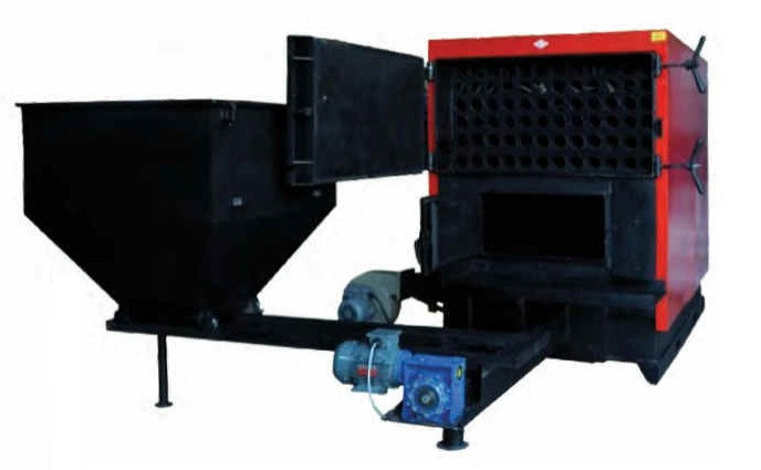 Сталевий промисловий твердопаливний котел з автоматичним подаванням палива RÖDA (РОДА) RK3G/S-120 кВт