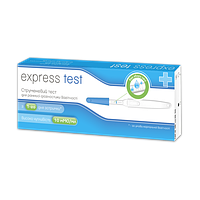 Струменевий тест для ранньої діагностики вагітності за сече Express-test (6941298300080)