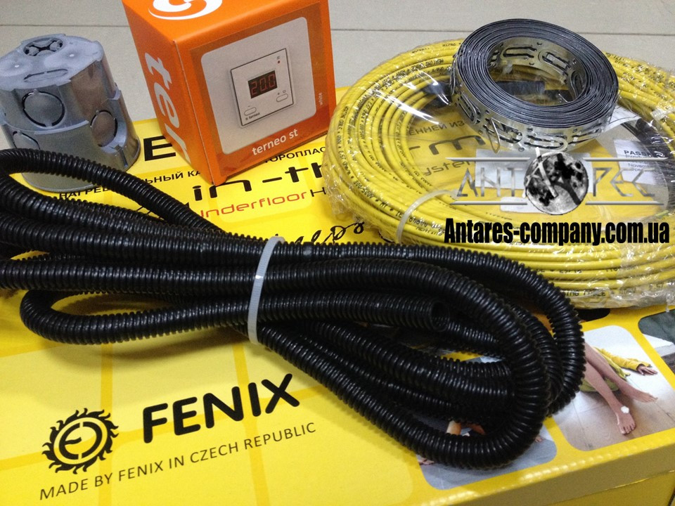 Електричний нагрівальний кабель in-therm ADSV20 20 Вт/м 0,8 м кв (170 Вт) серія Terneo ST