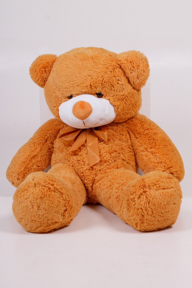 Плюшевий ведмедик Тедді карамель 100 см