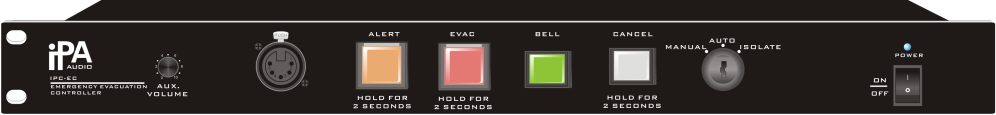 Блок керування евакуацією IPA AUDIO IPC-EC