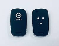 Силиконовый чехол на выкидной ключ Opel 3 кнопки