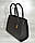 Женская сумка Бочонок черного цвета, фото 2
