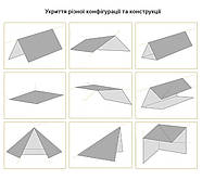 Тент туристичний Synevyr 3Х4м Сірий PU 4000, фото 6