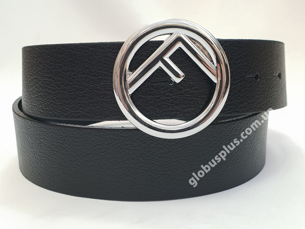 Ремінь жіночий шкіряний Fendi, ширина 40 мм,930729