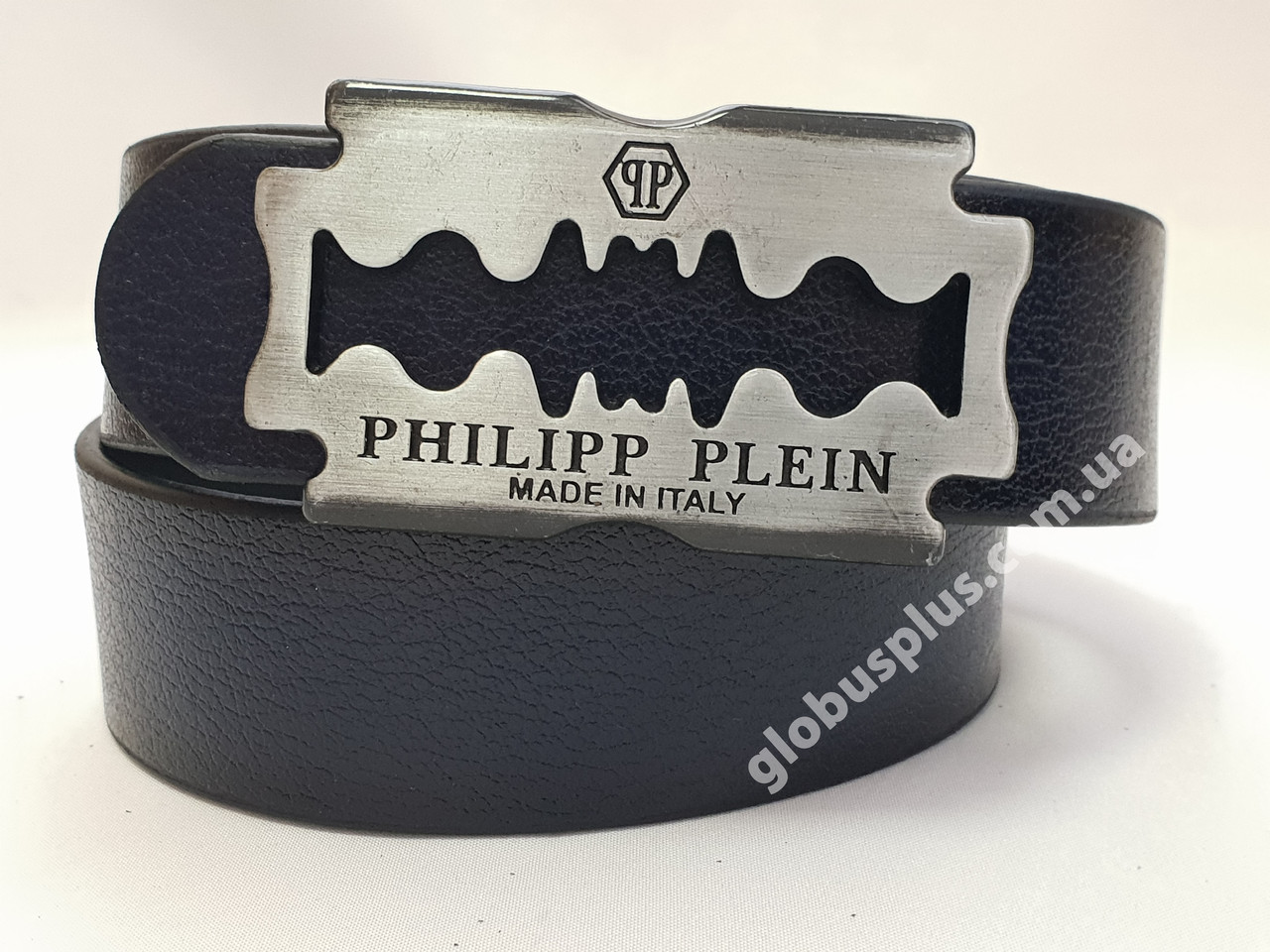 Ремінь чоловічий шкіряний Philipp Plein 40 мм., 930699