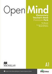 Open Mind British English Elementary teacher's Book Premium Pack