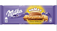 Молочний шоколад Milka Choco&Biscuit, 300 г