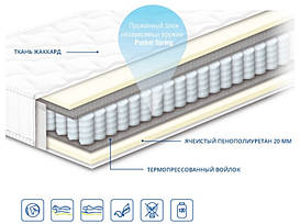 Матрац ортопедичний Чемпіон LUX ТМ Сонлайн 150*200