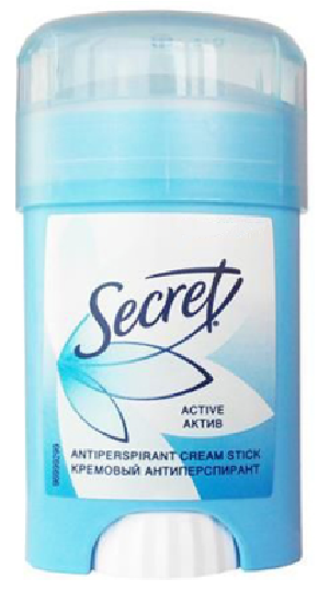 Кремовый антиперспирант Secret "Active" (40мл.) от интернет-магазина ...