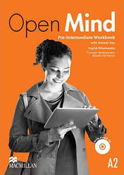 Open Mind British English Pre-intermediate Workbook with key and Audio-CD