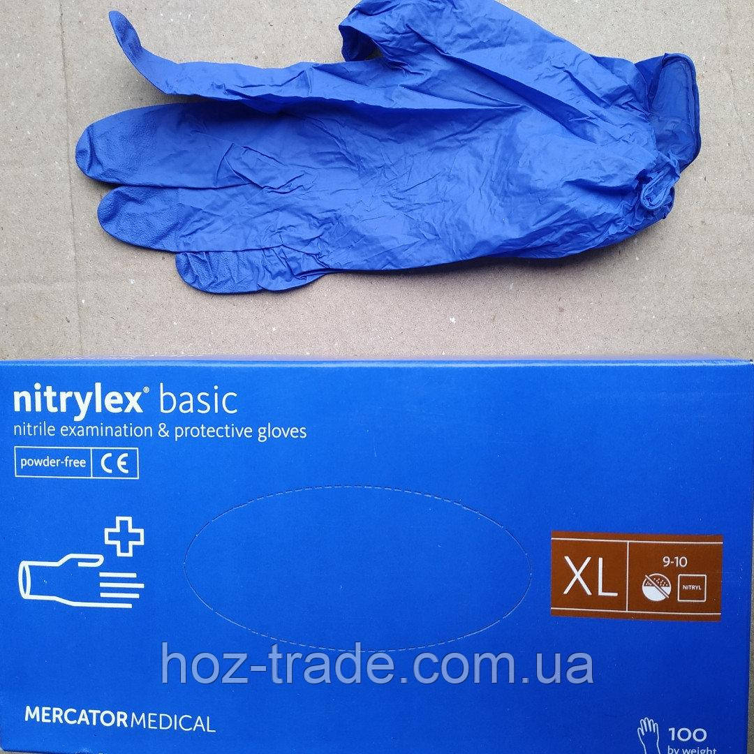 Перчатки Нитриловые Нитрилекс Бейсик Nitrylex basic XL 9-10: продажа ...