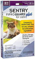 31642 FiproGuard Plus for cats Краплі від бліх, кліщів і вошей, 0,5 мл