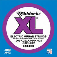 Струны для электрогитары D`ADDARIO EXL120 XL