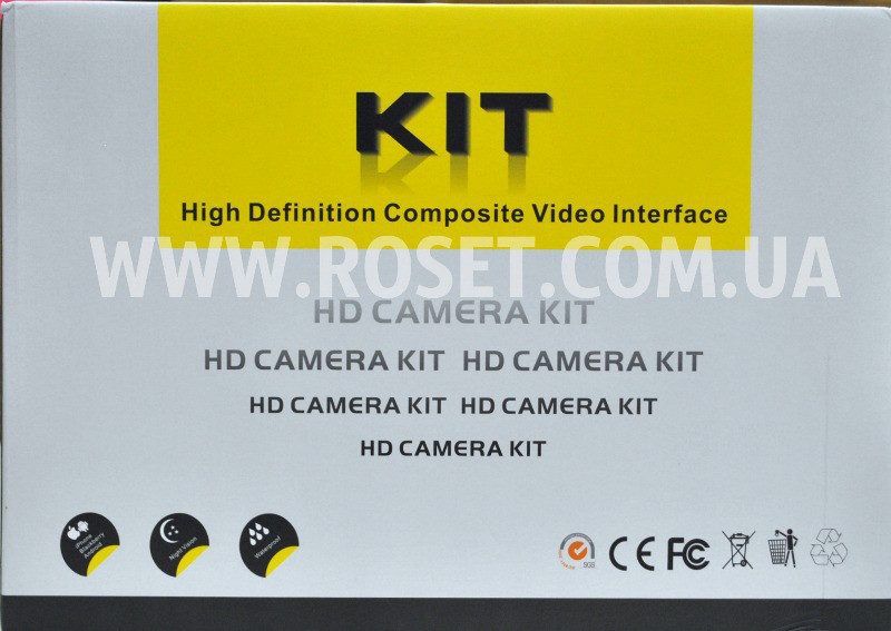 Комплект відеоспостереження, реєстратор + 8 камери, UKC DVR KIT D001-8 CH