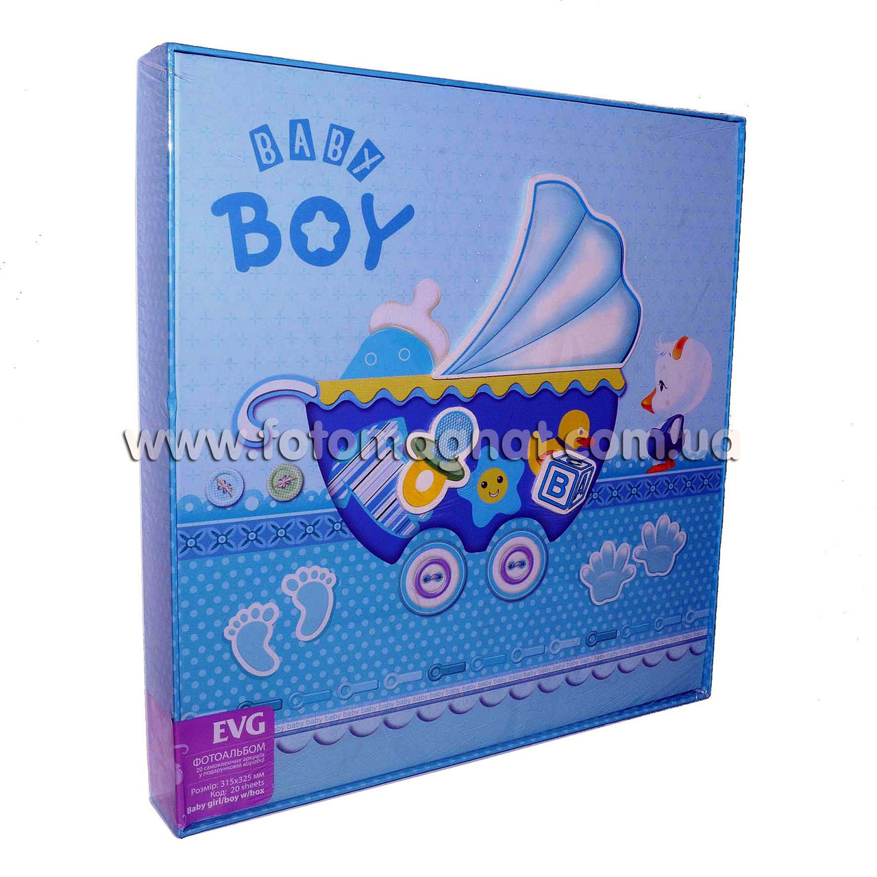 Фотоальбом BABY BOY (дитячий альбом) 20 м/аркушів