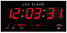 Годинник світлодіодний настінний — LED Number Clock 3615, зелений, фото 5