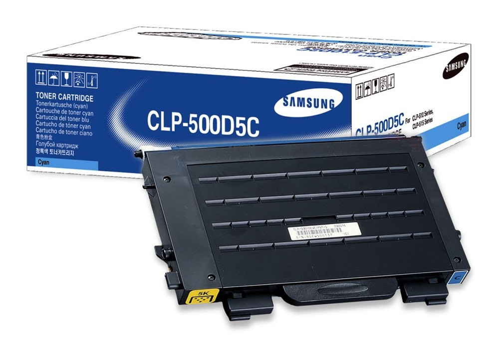 Заправка картриджа Samsung CLP-500D5C