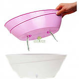 Вазон Calipso 2 л. Шаде — Білий, фото 5