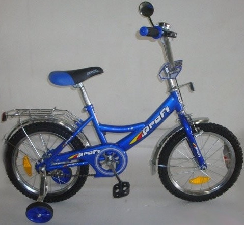 Велосипед PROFI дитячий 16" P 1633 Синій