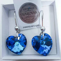 Позолочена прикраса з кристалами Swarovski – прекрасний подарунок для обраниці