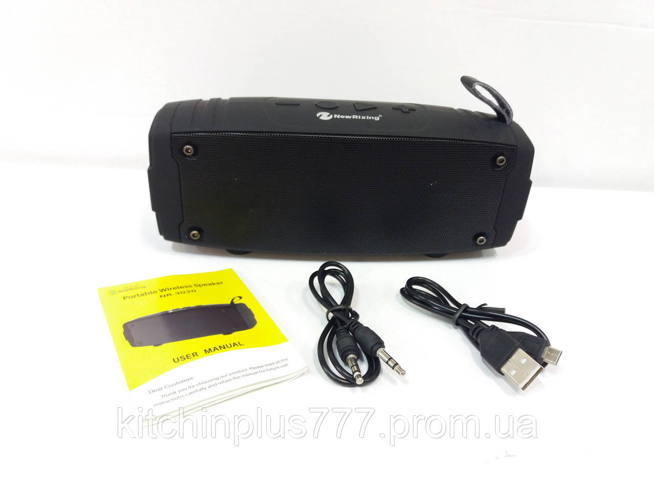 Бездротова портативна колонка New Rixing NR-3020